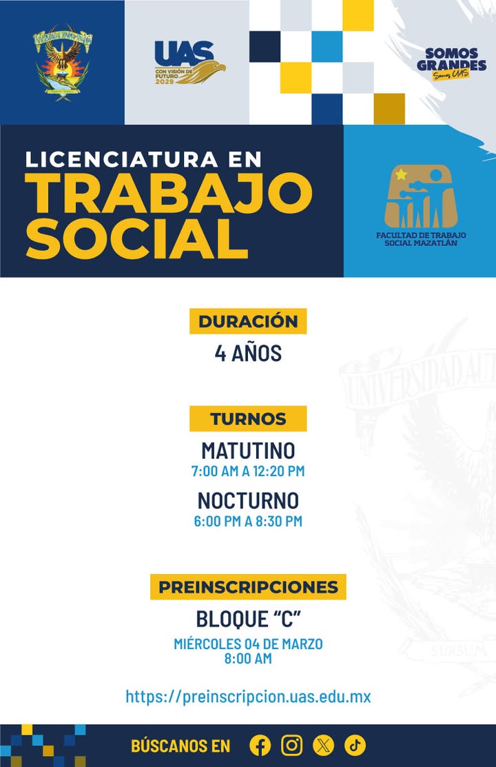 Facultad de Trabajo Social Mazatlán - UAS
