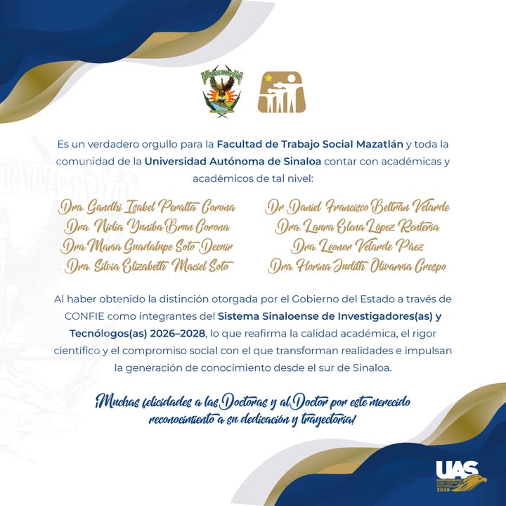 Facultad de Trabajo Social Mazatlán - UAS